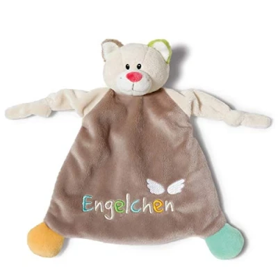 Abbildung von Nici Plüschfigur 40035 Schmusetuch Katze Engelchen 25x25cm