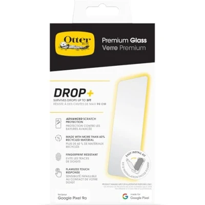 Abbildung von OtterBox Premium Glass für Google Pixel 9a transparent Displayschutzglas/Displayschutzfolie Schutzglas
