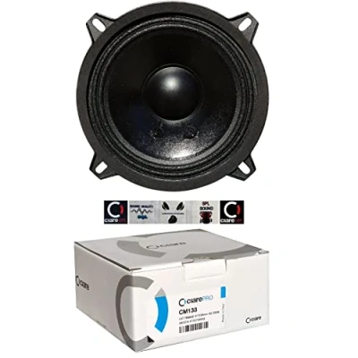 Abbildung von 1 WOOFER CIARE CM133 cm 133 Lautsprecher von 13,00 130 mm 5&quot; mit 80 watt rms und 200 max impedanz 4 ohm empfindlichkeit 90 db für Auto, stück + 5 kostenlose Aufkleber