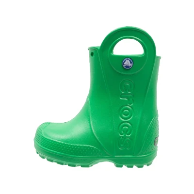 Abbildung von Crocs Handle IT RAIN BOOT KIDS Gummistiefel für Kinder, Größe: 34/35, Grass green Schuhe