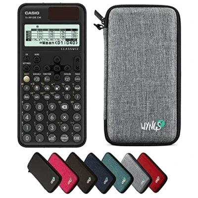 Abbildung von CALCUSO Sparpaket Hellgrau mit Taschenrechner Casio FX 991DE CW ClassWiz