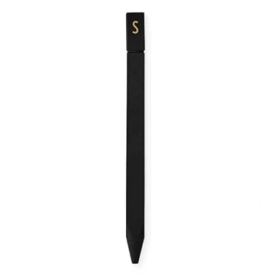 Abbildung von Design Letters SUIT UP Persönlicher Stift (Schwarz), A Z S