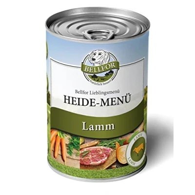 Abbildung von Bellfor Hundefutter Nass mit Lamm Heide Menü 400 g