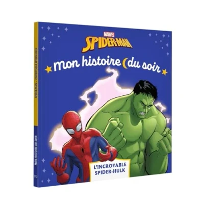 Abbildung von Spider MAN Mon Histoire du soir Hulk MARVEL: L&#039;incroyable
