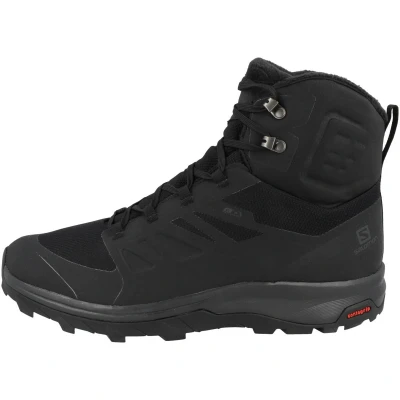 Abbildung von Salomon Outblast TS CSWP Snowboot/Winterstiefel, Herren, Größe: 42 2/3, Black Kunststoff/textil