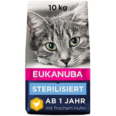 Abbildung von Eukanuba Euk Cat Adult Sterilised/Weight Control 10kg