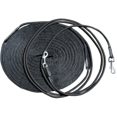 Abbildung von Harry&#039;s Horse Doppelte longierleine Line Schwarz One Size