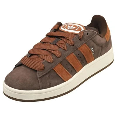 Abbildung von adidas Originals Campus 00S Skateschuh, Größe: 41 1/3, Dark brown/preloved brown/footwear white Veloursleder