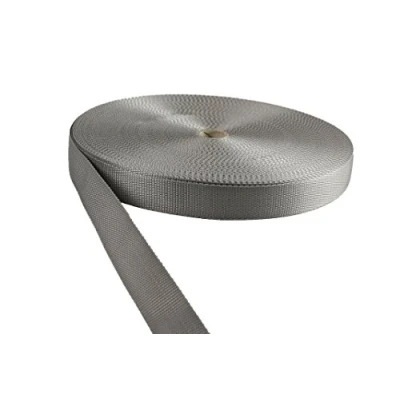 Abbildung von Gurtband Polypropylene Hellgrau 25mm Breit 50 Meter