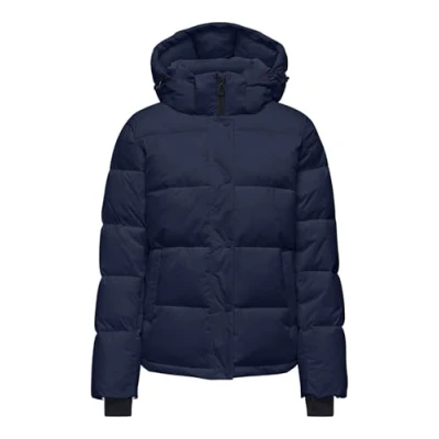 Abbildung von ONLY Damen Onlann Premium Puffer JKT Regular OTW Steppjacke, Blau, XS