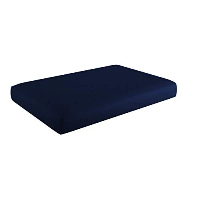Abbildung von sunnypillow Sitzkissen Palettenkissen mit abnehmbarem Bezug 120x60x15cm, Blau