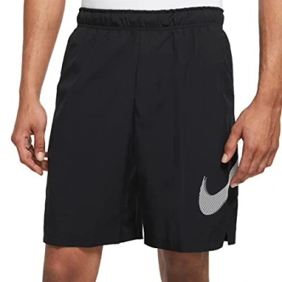 Abbildung von Nike Performance kurze Sporthose, Herren, Größe: Large, Black/white