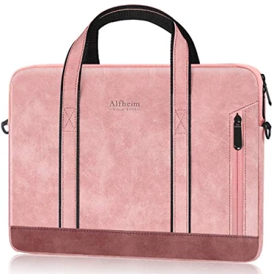 Abbildung von Alfheim Laptoptasche Hülle für 13,3 Zoll MacBook Air M3/M1, 13 13,6 Notebook, Wasserdicht Laptophülle Stoßfest Laptop Sleeve mit Zubehörtasche