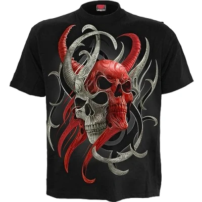 Abbildung von Spiral Ashes Reborn Männer T Shirt schwarz XL 100% Baumwolle Basics, Rockwear
