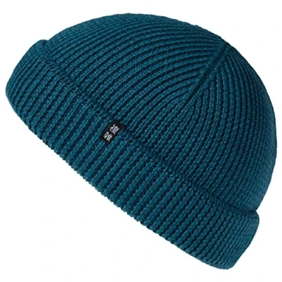 Abbildung von Enter the Complex Beanie Cho Fisherman kurze Fischermütze aus 100% Merino Wolle, Damen und Herren