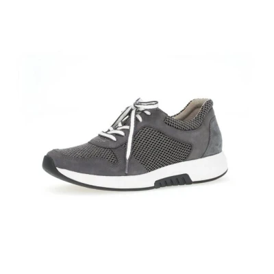 Abbildung von Gabor Comfort Rolling SOFT Sneaker low, Damen, Größe: 42.5, Grey/river Schuhe