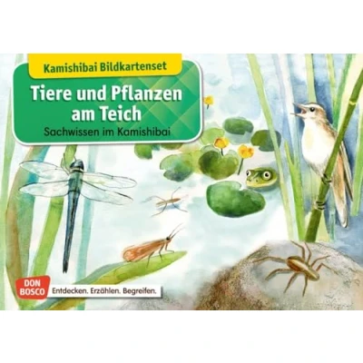 Abbildung von Tiere und Pflanzen am Teich. Kamishibai Bildkartenset.: Entdecken Erzählen Begreifen: Sachwissen. (Sachwissen für das Kamishibai)