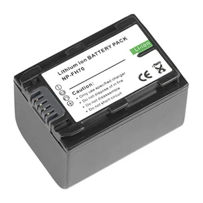 Abbildung von Amsahr Digital Replacement Camera and Camcorder Battery for Sony NP FH70, FH30, FH40