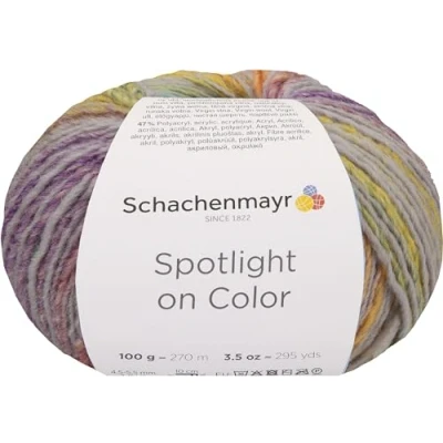 Abbildung von Schachenmayr Spotlight On Color, 100G Platin Color Handstrickgarne