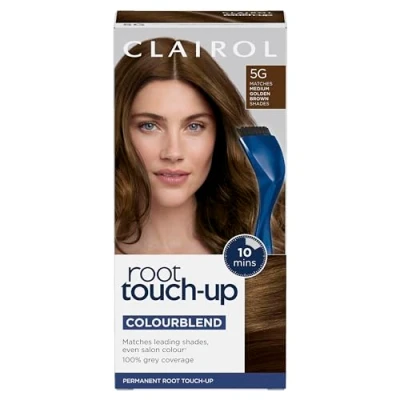 Abbildung von Clairol Root Touch Up Permanente Haarfarbe, 5 g, mittelgroß, goldbraun