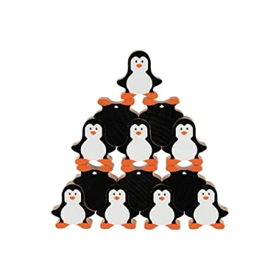 Abbildung von Stapelfiguren Pinguine