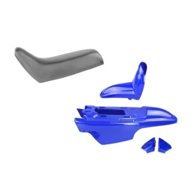 Abbildung von Verkleidungssatz Blau Sitzbank Verkleidung für Yamaha PW 50 PW50