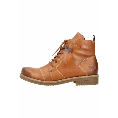 Abbildung von Rieker Schnürstiefelette Cayenne kastanie, Damen, Größe: 39, kastanie Schuhe