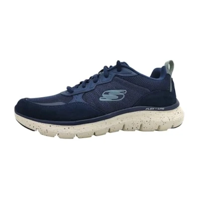 Abbildung von Skechers Sportlicher Schnürer, Herren, Größe: 45, Blau navy Schuhe