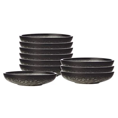 Abbildung von 10er SET Maxwell &amp; Williams AX0325 CAVIAR GRANITE Dipschale 10 cm, Premium Keramik