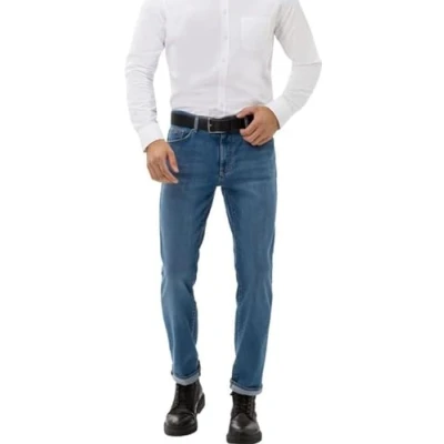 Abbildung von BRAX Style Cadiz Jeans Straight Leg, Herren, Größe: 33x32, Cloud blue used