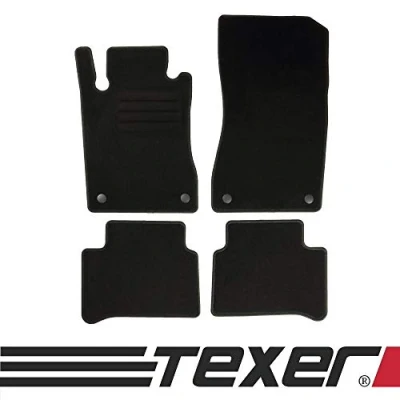 Abbildung von CARMAT TEXER Textil Fußmatten Passend für Mercedes Benz E Klasse W211 Bj. 2002 2009 Basic