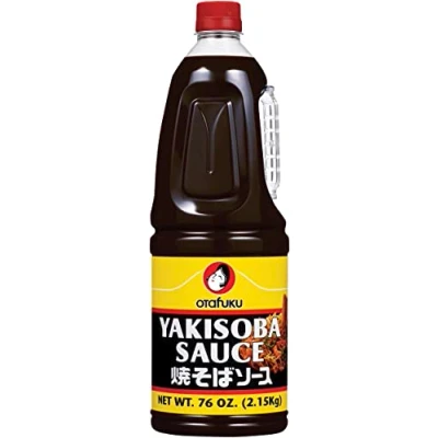 Abbildung von OTAFUKU Yakisoba Sauce Aromatische, japanische Würzsauce zum Verfeinern von Bratnudeln und vielen weiteren Gerichten, 1 x 1781 ml