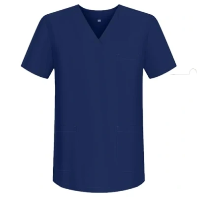 Abbildung von MISEMIYA Unisex V Neck Scrub Top Mz 817 Medizinische Berufskleidung, Marineblau 88, M