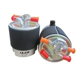 Abbildung von ALCO FILTER SP 1447 Kraftstofffilter mit Anschluss für Wassersensor 10,0 NISSAN: Qashqai / Qashqai+2 I, NV200 Evalia Bus, Kasten Kombi