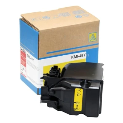 Abbildung von Kompatibel OBV Toner ersetzt Konica Minolta TNP49Y A95W250 für Bizhub C3351 C3851 C3851FS gelb 12000 Seiten