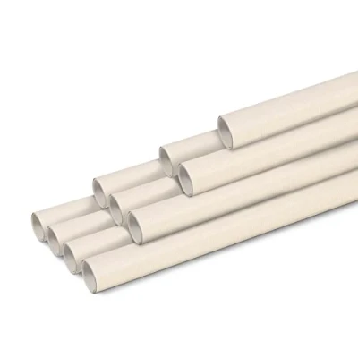 Abbildung von Clairefontaine 95702C Karton mit 10 Rollen gerilltes Kraftpapier 65g, 3mx0,70m, Elfenbein, 1