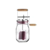 Abbildung von KILNER Butterdose, Glas, Buchenholz, Edelstahl, Silikon