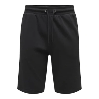 Abbildung von Only &amp; Sons Onsneil Jogginghose, Herren, Größe: Large, Black