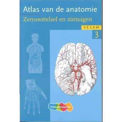Abbildung von 3 Zenuwstelsel en zintuigen (Sesam atlas van de anatomie)