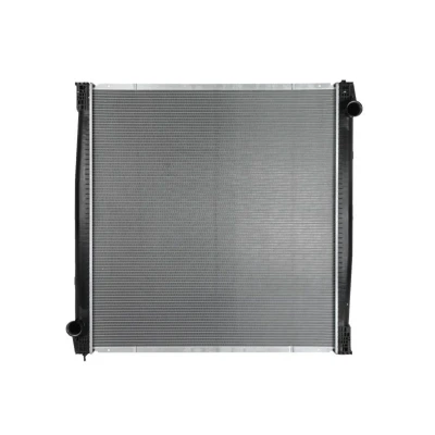 Abbildung von THERMOTEC D7SC007TT Kühler, Motorkühlung Aluminium 938 860 42 Kühlrippen gelötet SCANIA: 4 series