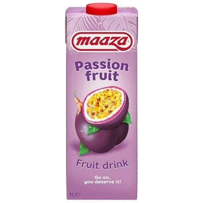 Abbildung von Maaza Passion Fruit Drink, Maracuja Fruchtsaft zum Genießen, Passionsfrucht, 6x1l