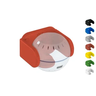 Abbildung von Wandhalter/Adapter für Shelly H&amp;T (Wall Mount Bracket) (Rot)