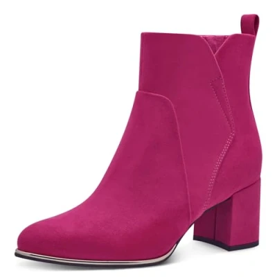 Abbildung von Marco Tozzi Damen Stiefelette 2 25095 41 Mode Stiefel, PINK, 36 EU