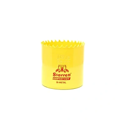 Abbildung von Starrett HSS Bi Metall Lochsäge FCH1136 schnell geschnittene extra Kobalt für rostfreies Holzblech Kunststoff Verschiedene Materialien 46mm