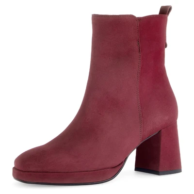 Abbildung von Gabor Stiefelette, Blockabsatz, Ankleboots mit praktischem Innenreißverschluss