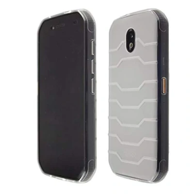 Abbildung von caseroxx TPU Hülle kompatibel mit Cat S42 / H+, Handy Tasche (TPU in weiß transparent)
