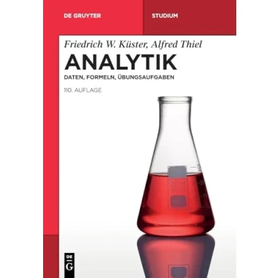 Abbildung von Analytik: Daten, Formeln, Übungsaufgaben (De Gruyter Studium)