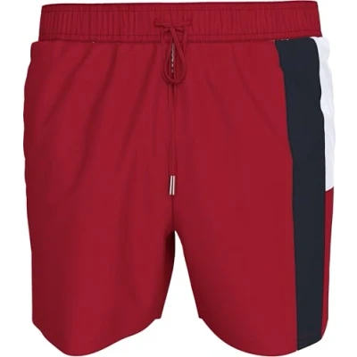 Abbildung von Tommy Hilfiger Badeshorts, Herren, Größe: Medium, Medium red