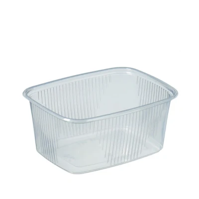 Abbildung von Saucen und Salatbecher Basic rechteckig 108mm 250cc