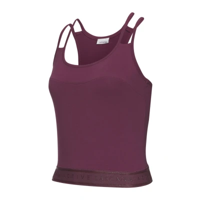 Abbildung von Lascana Active CROP Top, Damen, Größe: Large, Dunkelrosa